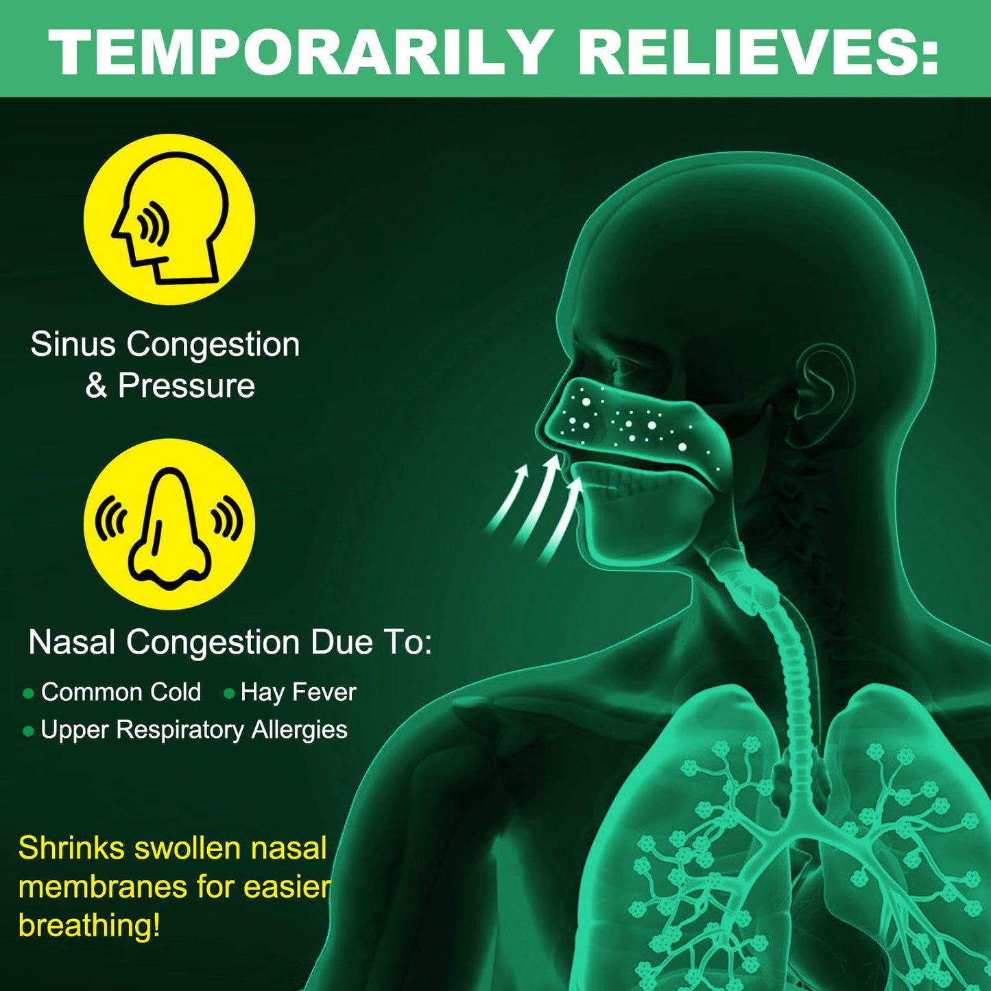 Ruduwu Nasal Stick 4 Pack – Natural Nose Inhaler for Quick Refresh, Energy Boost & Relaxation