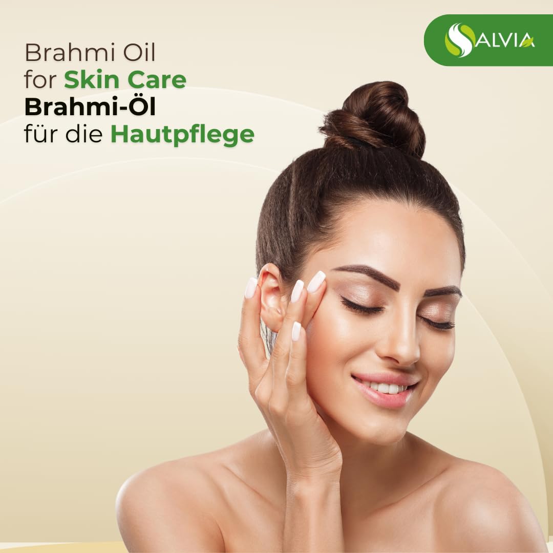 Salvia Brahmi Oil 15ml (Bacopa monnieri) - With Dropper