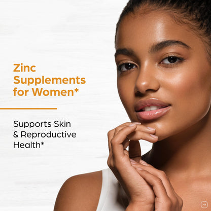 Sandhu Herbals Zinc 50mg – Monomethionine, Immune Support | 60 Capsules