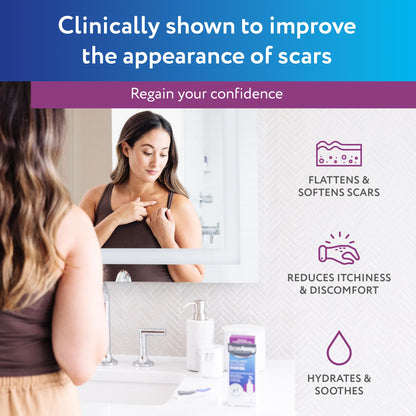 ScarAway Silicone Scar Gel – Improve Size, Color & Texture of Hypertrophic & Keloid Scars (10g)