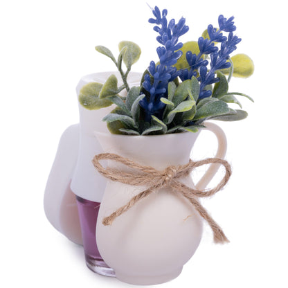 ScentSationals Scent Charm Plug-in Essential Oil Diffuser - Wall Outlet Aromatherapy Diffuser - Lush Lavender