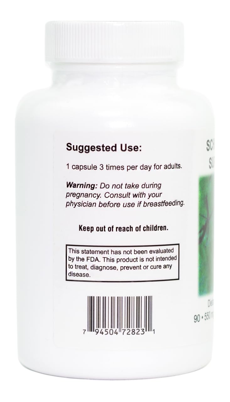 Schisandra Supreme - 90 Pure Schisandra Fruit Vegetarian Capsules | Supreme Nutrition