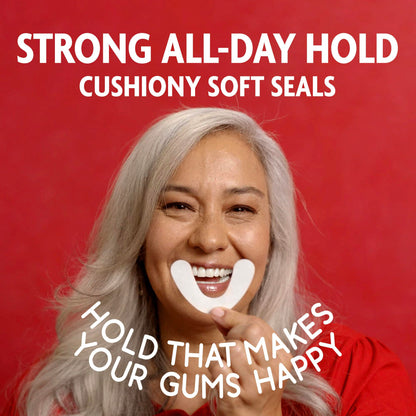 Sea Bond Secure Denture Adhesive Seals – Original Lowers, Zinc-Free, All-Day Hold