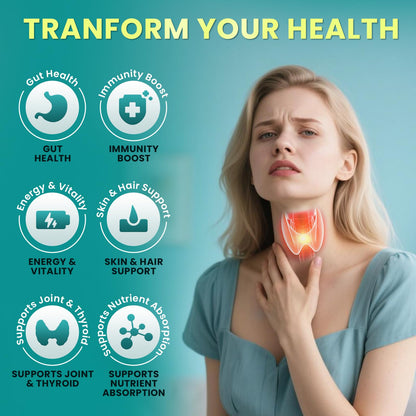 Sea Moss Gummies with Ashwagandha & Chlorophyll – Immune, Digestive & Gut Detox Support | Vegan, Non-GMO, Apple Flavor, 120 Gummies