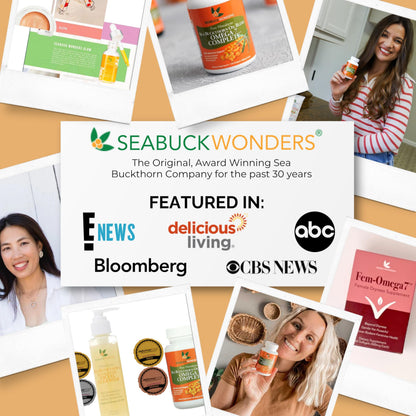 SeabuckWonders Sea Buckthorn Berry Oil – 100% Organic, 1.76 fl oz