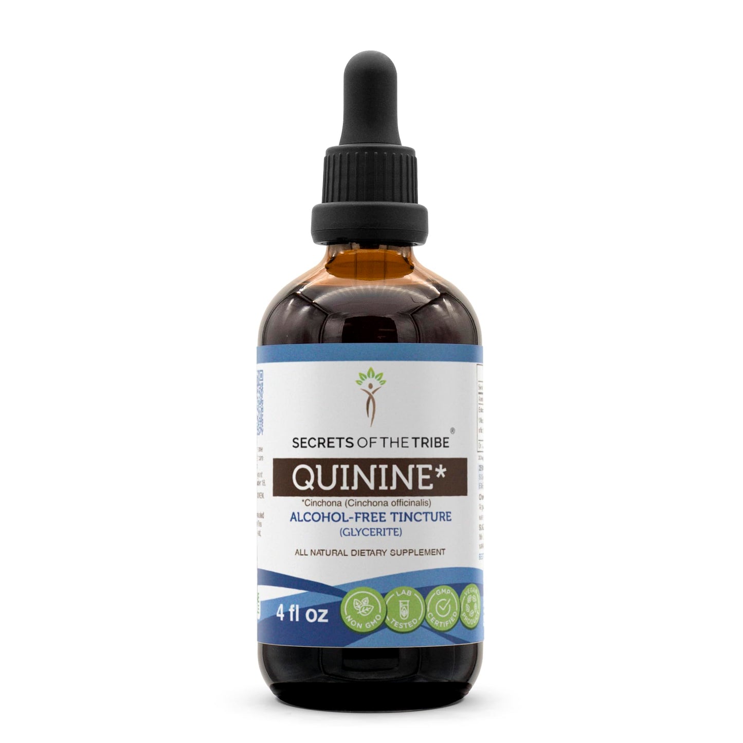 Secrets of the Tribe Quinine Alcohol-Free Tincture 680 mg – Leg Cramp Support