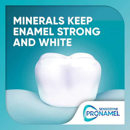 Sensodyne Pronamel Mineral Boost Enamel Toothpaste for Sensitive Teeth – 2.7 oz (Pack of 4) | Gentle Whitening Action