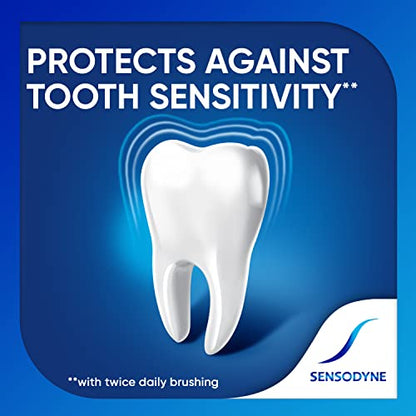 Sensodyne Repair and Protect Whitening Toothpaste, 3.4 oz | Sensitive Teeth & Cavity Prevention