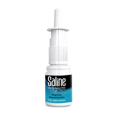 Shusher Care Saline Spray for Nose – 0.9% Isotonic Nasal Mist, Safe for Newborns to Adults | 30 ml