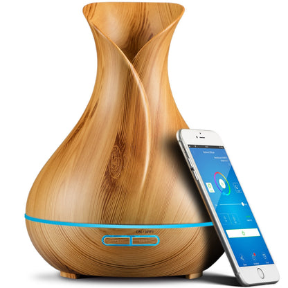 Sierra Modern Home Smart WiFi Diffuser – Alexa & Google Home – 400ml