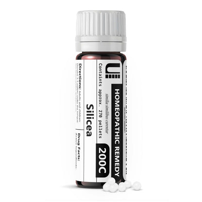 Silicea 200C Homeopathic Remedy, 270 Pellets – Lactose-Free