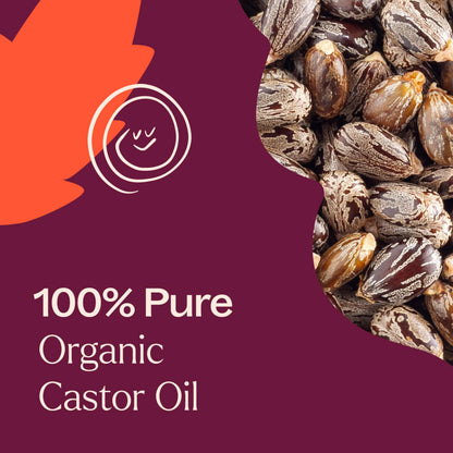 Plant Therapy Organic Castor Oil 32oz | 100% Pure & Natural, Cold-Pressed & USDA Certified Organic