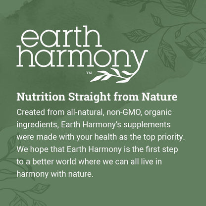 Earth Harmony Naturals Organic Vegan B12 Sublingual Liquid 2500mcg