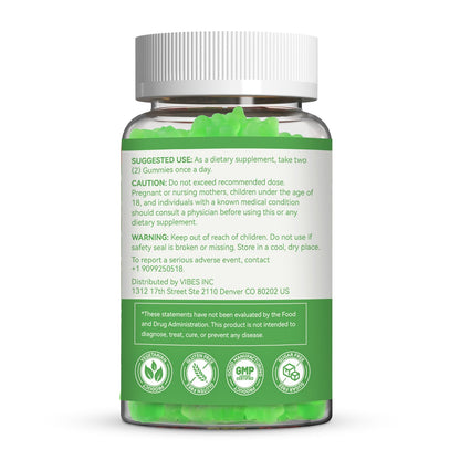 SmideHeal EAA Gummies – 5750 mg Essential Amino Acids (9 EAAs & BCAAs) – Apple Flavor, 60 Gummies