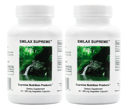 Supreme Nutrition Smilax Supreme – 90 Pure Sarsaparilla Vegetarian Capsules (Pack of 2)