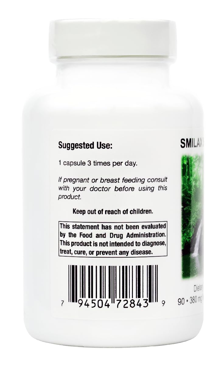 Supreme Nutrition Smilax Supreme – 90 Pure Sarsaparilla Vegetarian Capsules (Pack of 2)