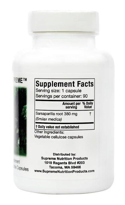 Supreme Nutrition Smilax Supreme – 90 Pure Sarsaparilla Vegetarian Capsules (Pack of 2)