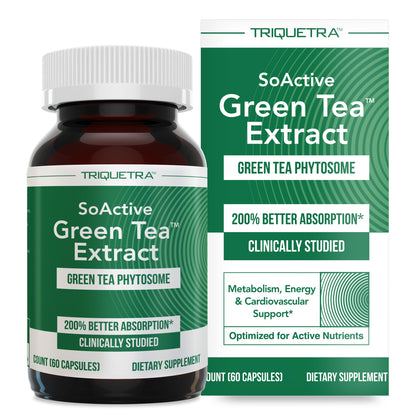 SoActive Green Tea Extract – Clinically Studied Green Tea Phytosome | 60 Caps