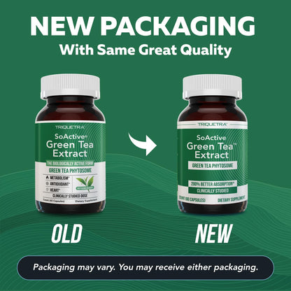 SoActive Green Tea Extract – Clinically Studied Green Tea Phytosome | 60 Caps