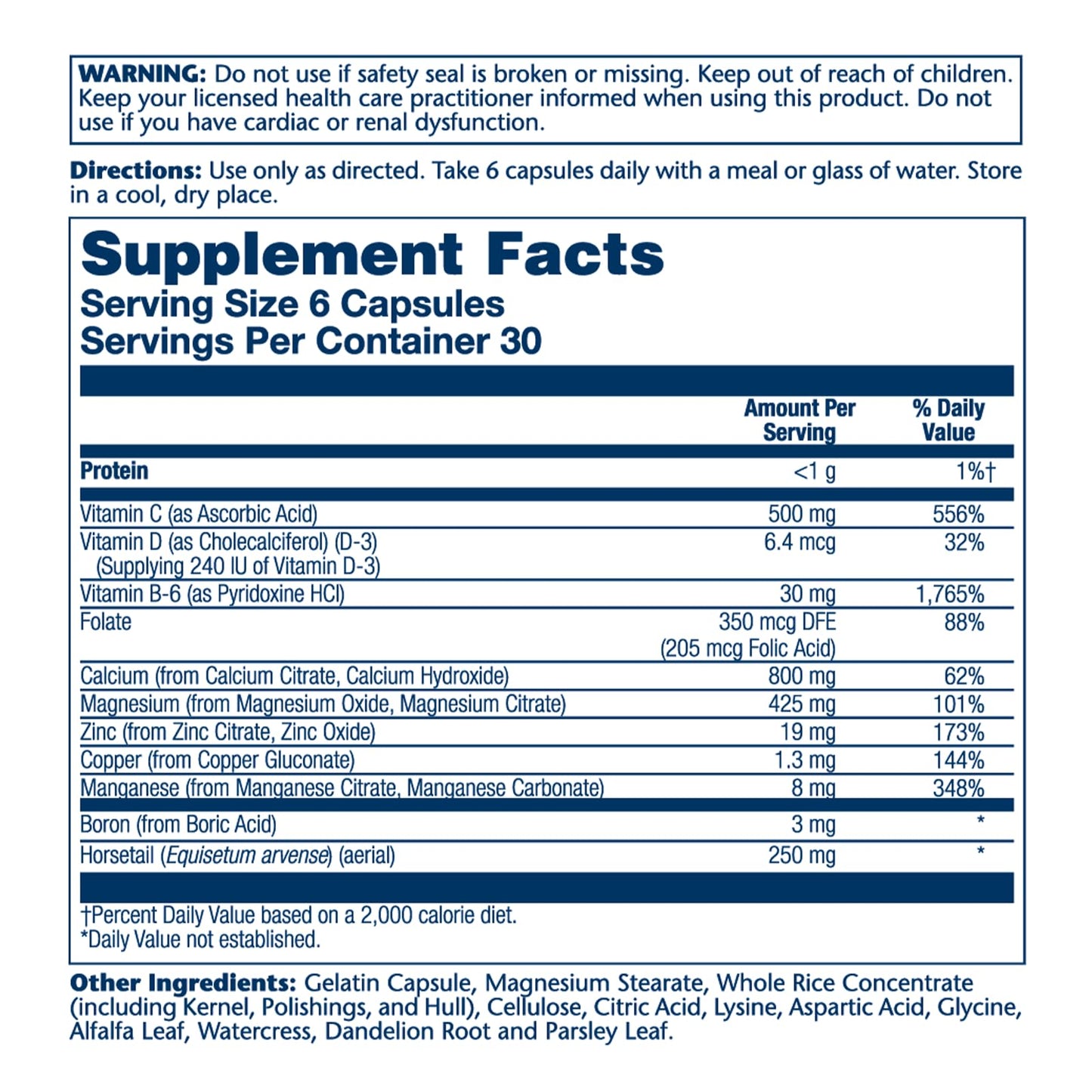 Solaray Calcium Citrate Supreme 800mg – Advanced Bone Support (30 Servings, 180 VegCaps)