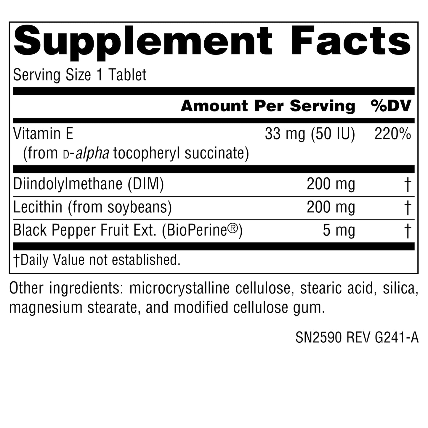 Source Naturals DIM 200 mg with BioPerine – 120 Tablets