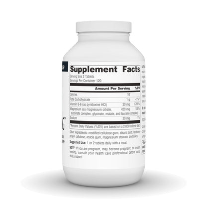 Source Naturals Ultra-Mag High-Efficiency Magnesium Complex - Maintains Muscle & Nerve Function - 240 Tablets