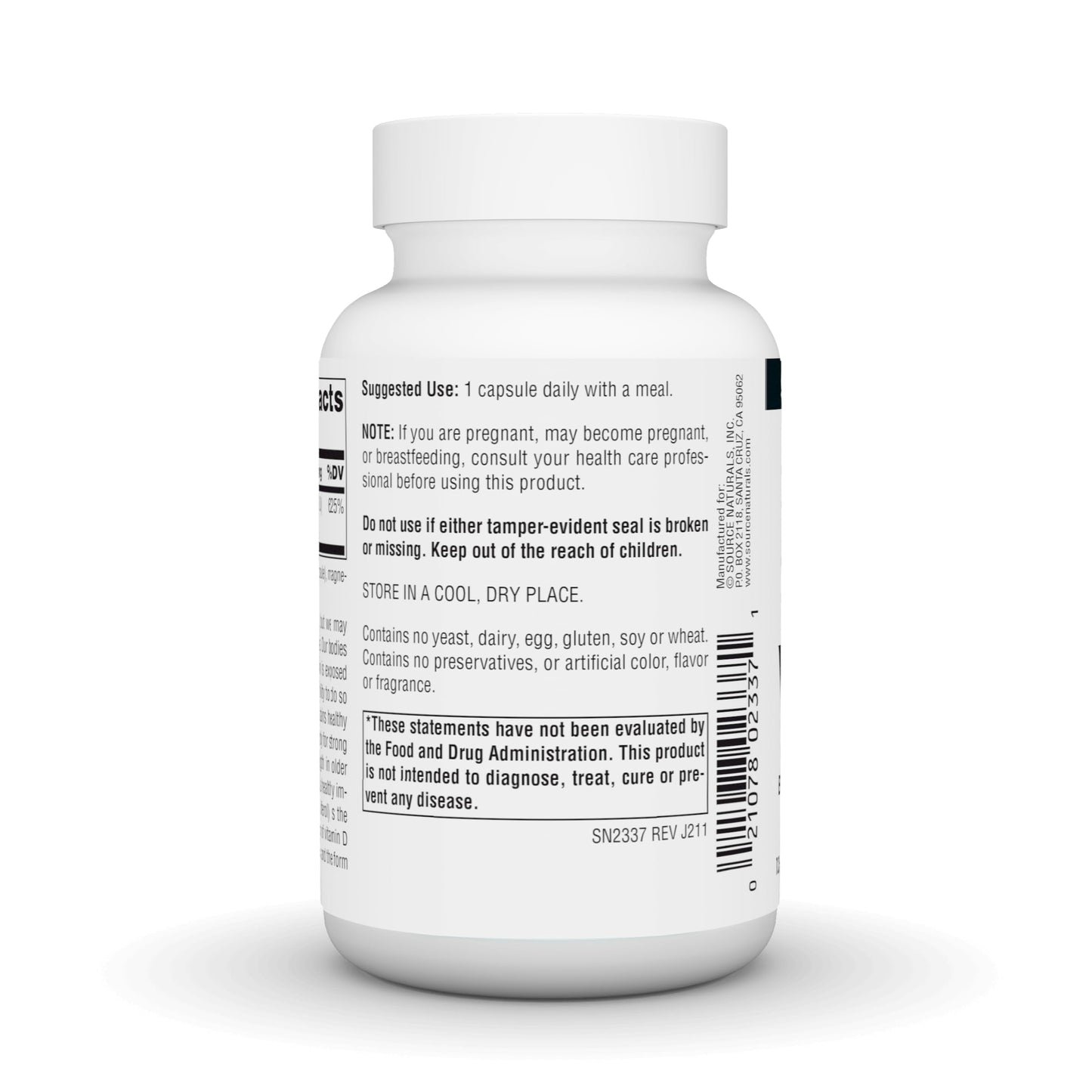 Source Naturals Vitamin D-3 Bioactive Form for Bone & Immune Health* 5000 iu - 120 Capsules