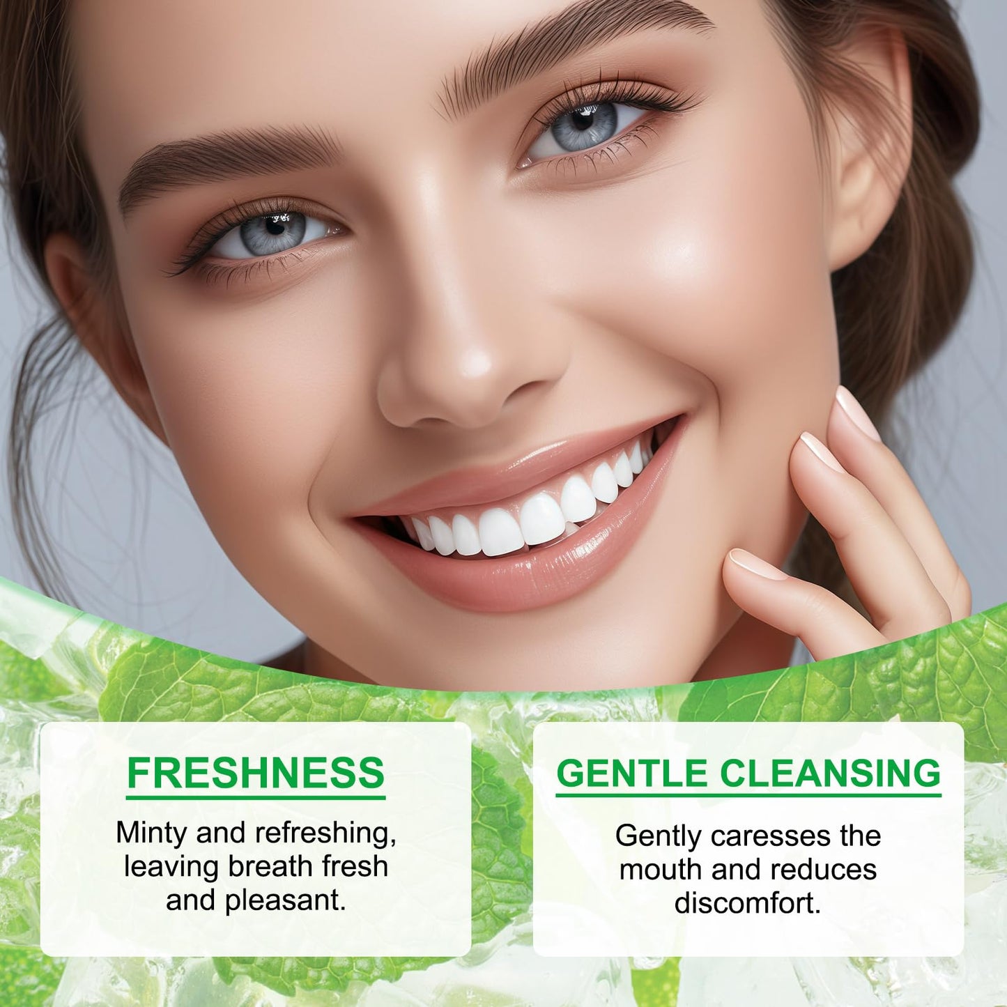 Spearmint Oil Pulling Rinse | Cold-Pressed Coconut Oil for Teeth & Fresh Breath