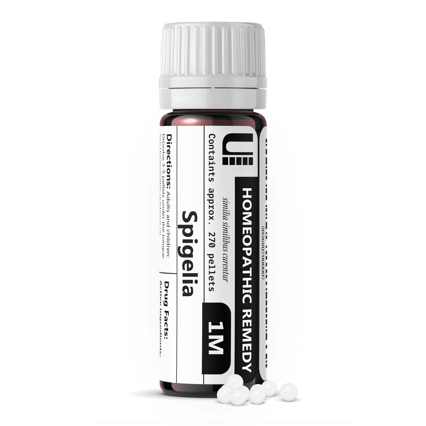 Spigelia 1M Homeopathic Remedy, 270 Pellets - Lactose-Free