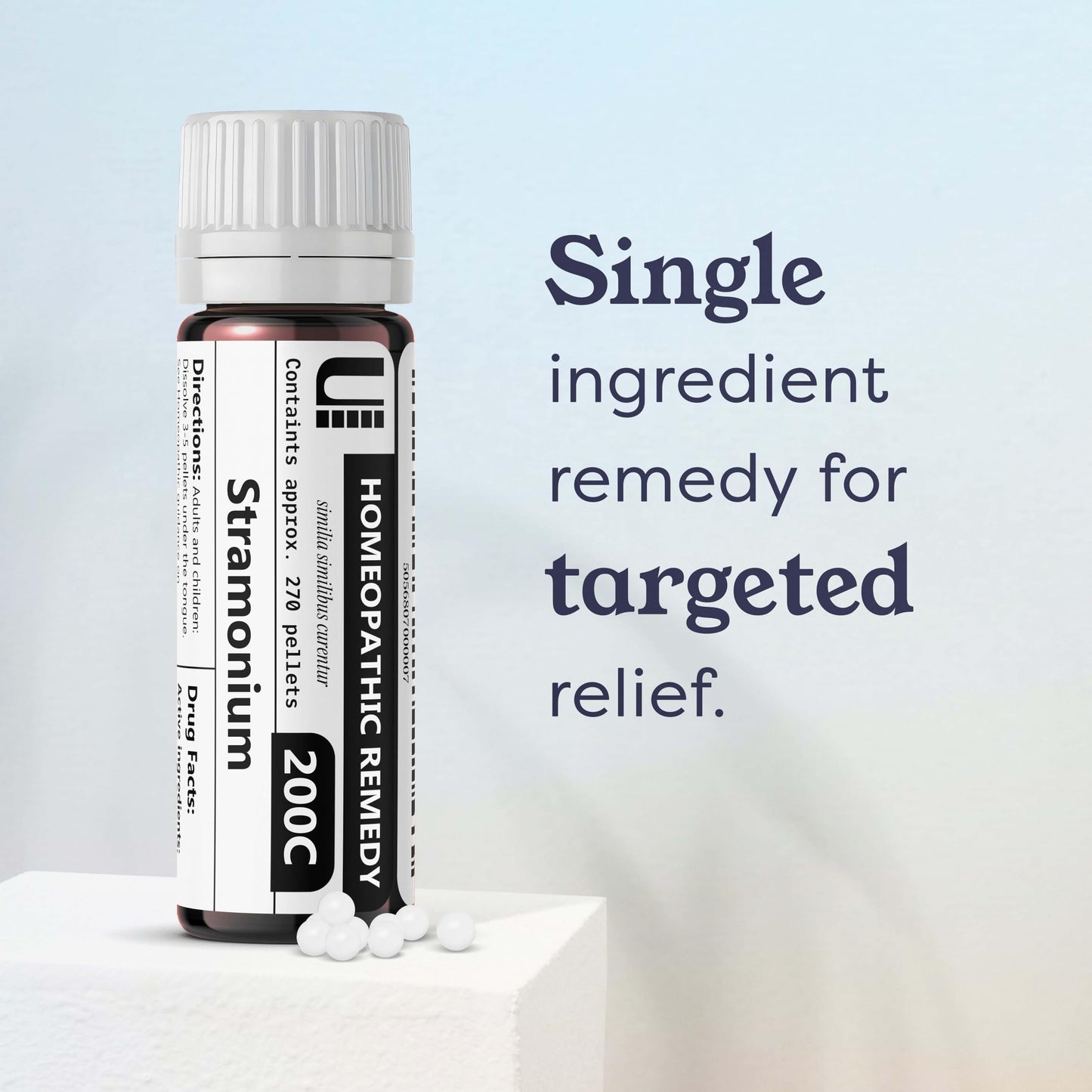 Stramonium 200C Homeopathic Remedy, 270 Pellets | Lactose-Free