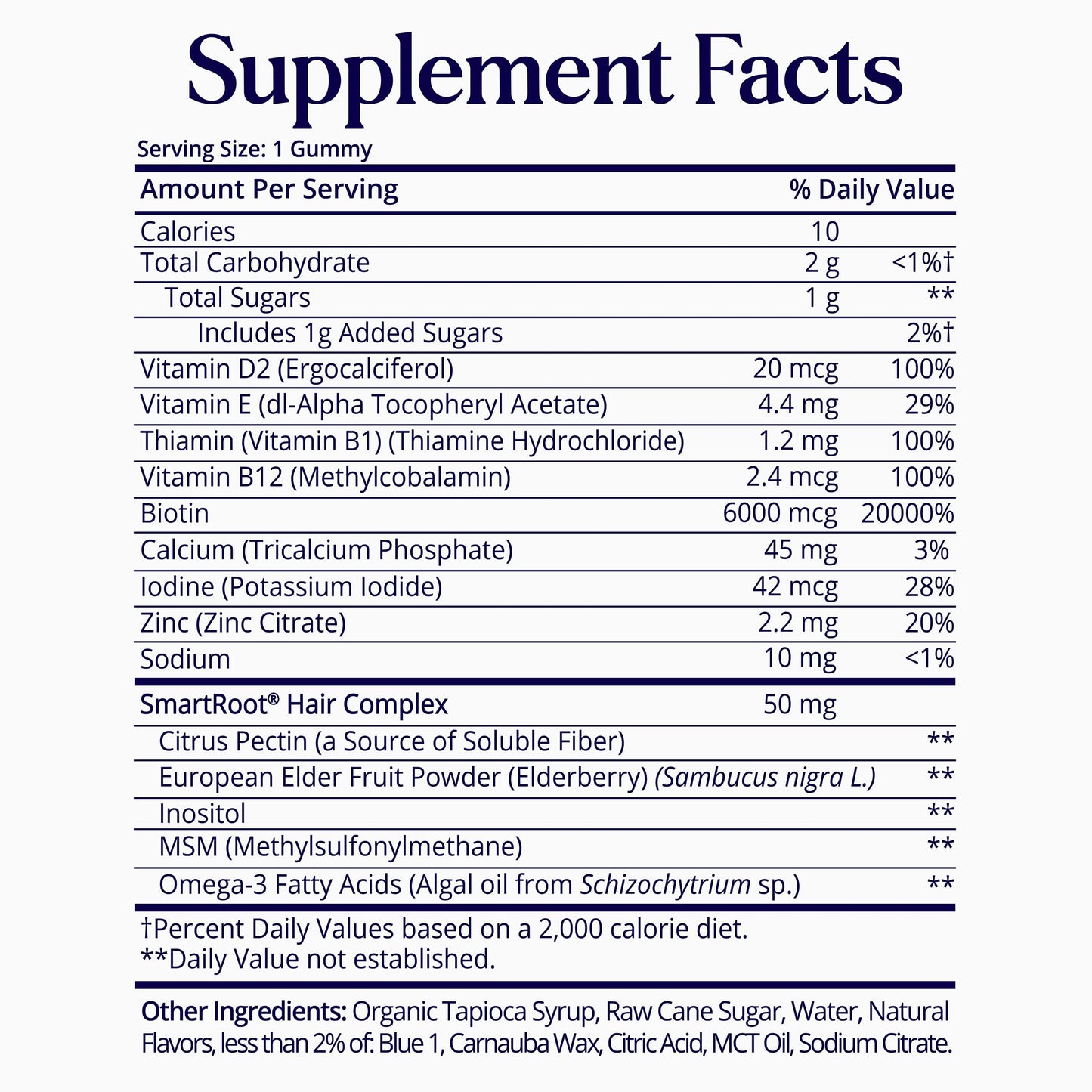 SugarBearPro Hair Vitamin Gummy – 35 Day Supply, 6000mcg Biotin, Vegan, Kosher, Halal, Cruelty-Free