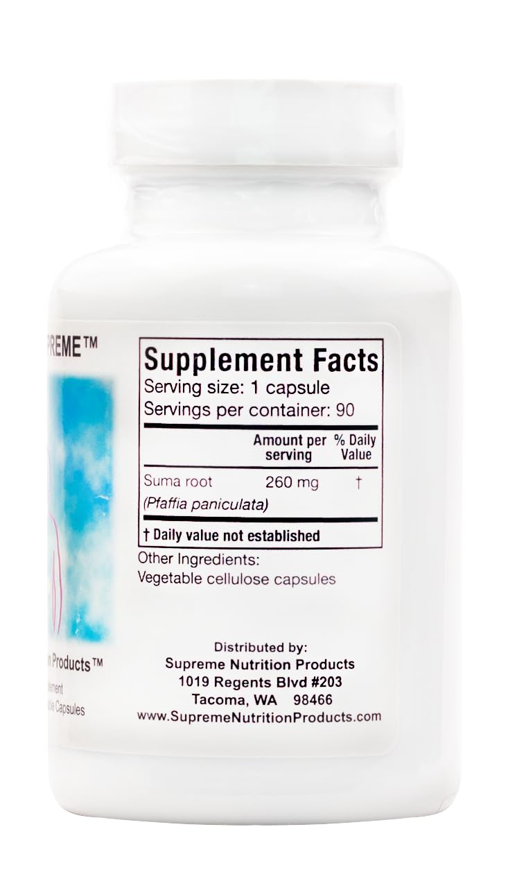 Supreme Nutrition Endo Supreme, 90 Pure Suma Root Vegetarian Capsules