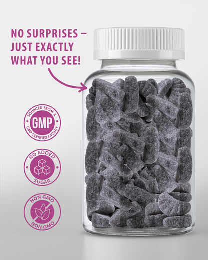 Sunny Sam Iron Gummies - 10 mg Iron + Vitamin C | Immune Support