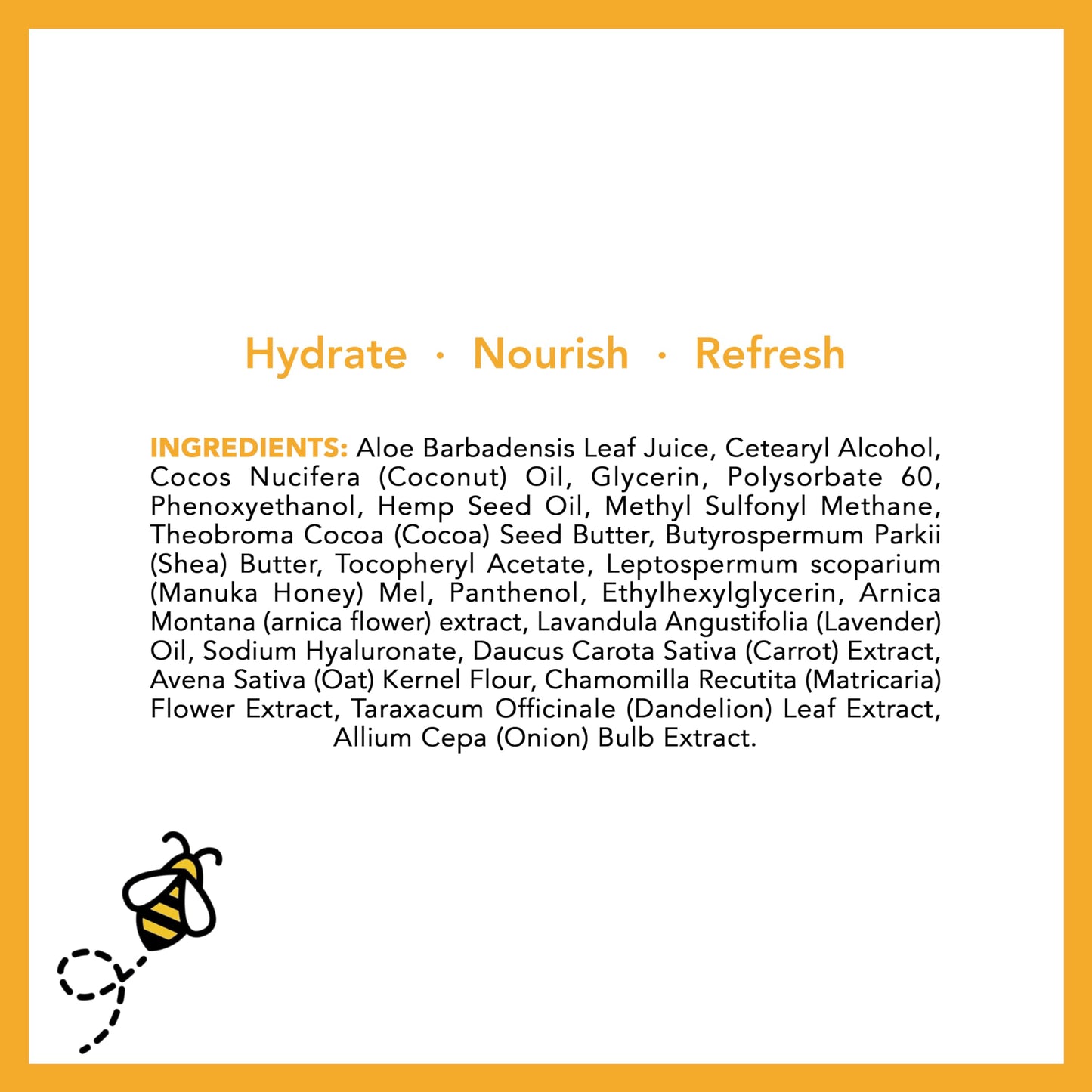 Super Natural Goods Manuka Honey Cream (2oz) – Hydrating Body Lotion for All Skin Types