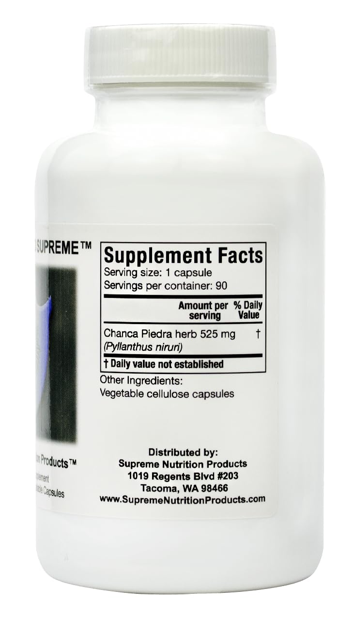 Supreme Nutrition Body Guard Supreme – 90 Pure Chanca Piedra Capsules (Pack of 2)