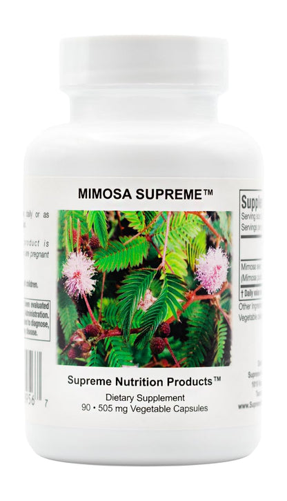 Mimosa Pudica Seed Capsules | Supreme Nutrition Mimosa Supreme 90 Caps