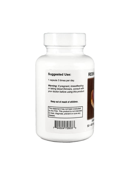 Supreme Nutrition Reishi Supreme – 90 Pure Reishi Mushroom Vegetarian Capsules