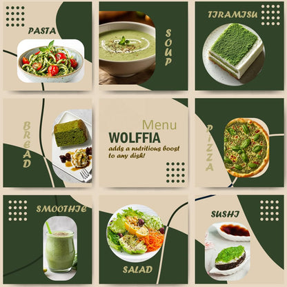 Premium Dried Wolffia globosa Superfood | Low Carb, High Protein 40% | Rich in Minerals, Vitamins A E B12 & Essential Amino Acids | The Future of Sustainable Plant-Based Nutrition 2.11 oz (60g)