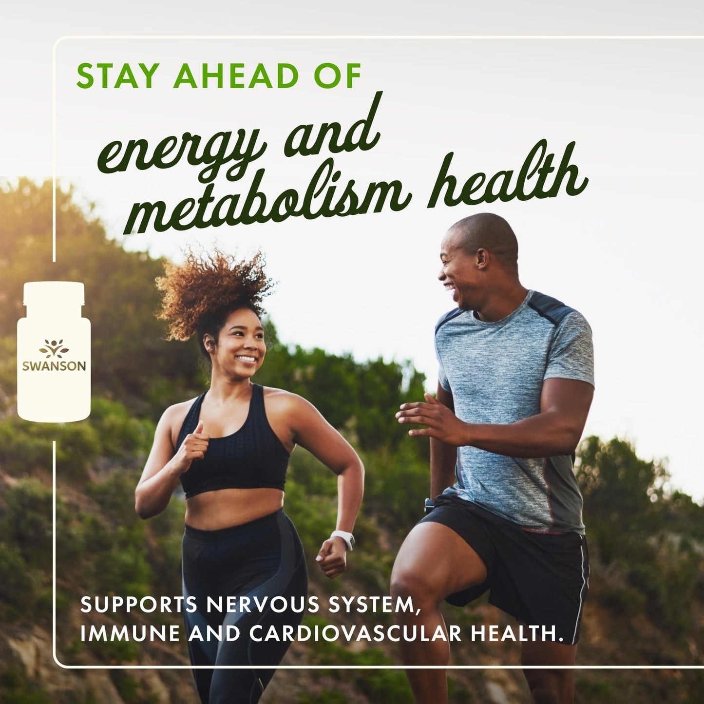 Swanson B-50 B-Complex - High-Potency B Vitamin Complex for Immune, Heart, and Nervous System Support - 250 Capsules