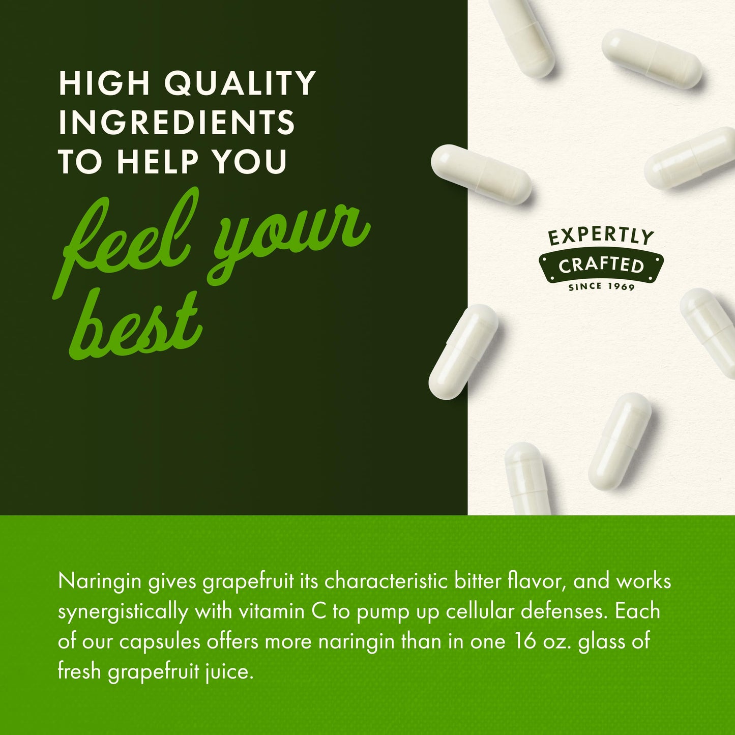 Swanson Naringin 500 mg – 60 Capsules (3 Pack)
