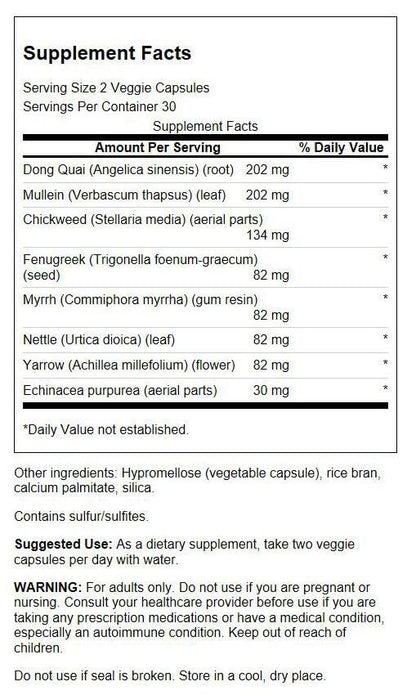 Swanson Prime Lung 60 Veg Caps (Pack of 2) - Lung Health Supplement