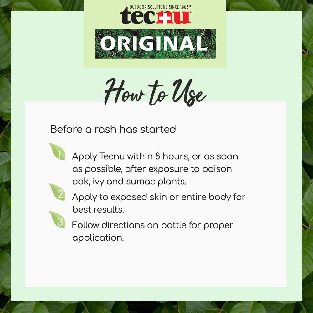 Tecnu Original Poison Oak & Ivy Outdoor Skin Cleanser – 32 Fl Oz | First Step in Poison Ivy Treatment