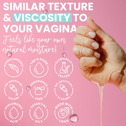 Hydro GYN Vaginal Moisturizer | Terramed Just Think Comfort | Long-Lasting Hydration with Hyaluronic Acid & Vitamin E