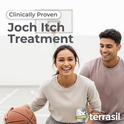 Terrasil Jock Itch Treatment Extra Strength - Clinically Proven 1% Clotrimazole