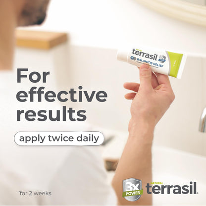 Terrasil Balanitis Relief – Natural Foreskin Ointment for Itch, Irritation & Inflammation | Dermatologist Tested