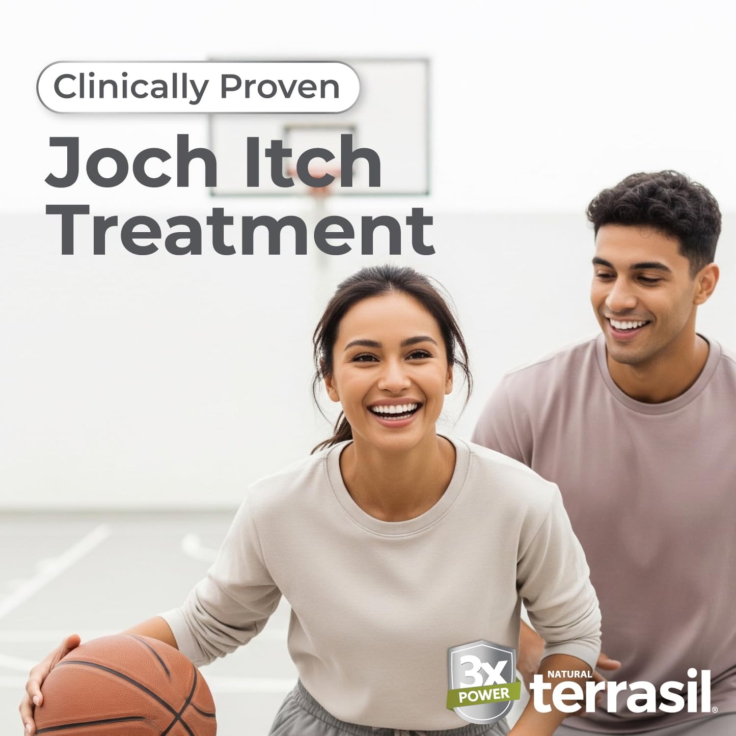Terrasil Jock Itch Cream with 1% Clotrimazole – Extra Strength Relief