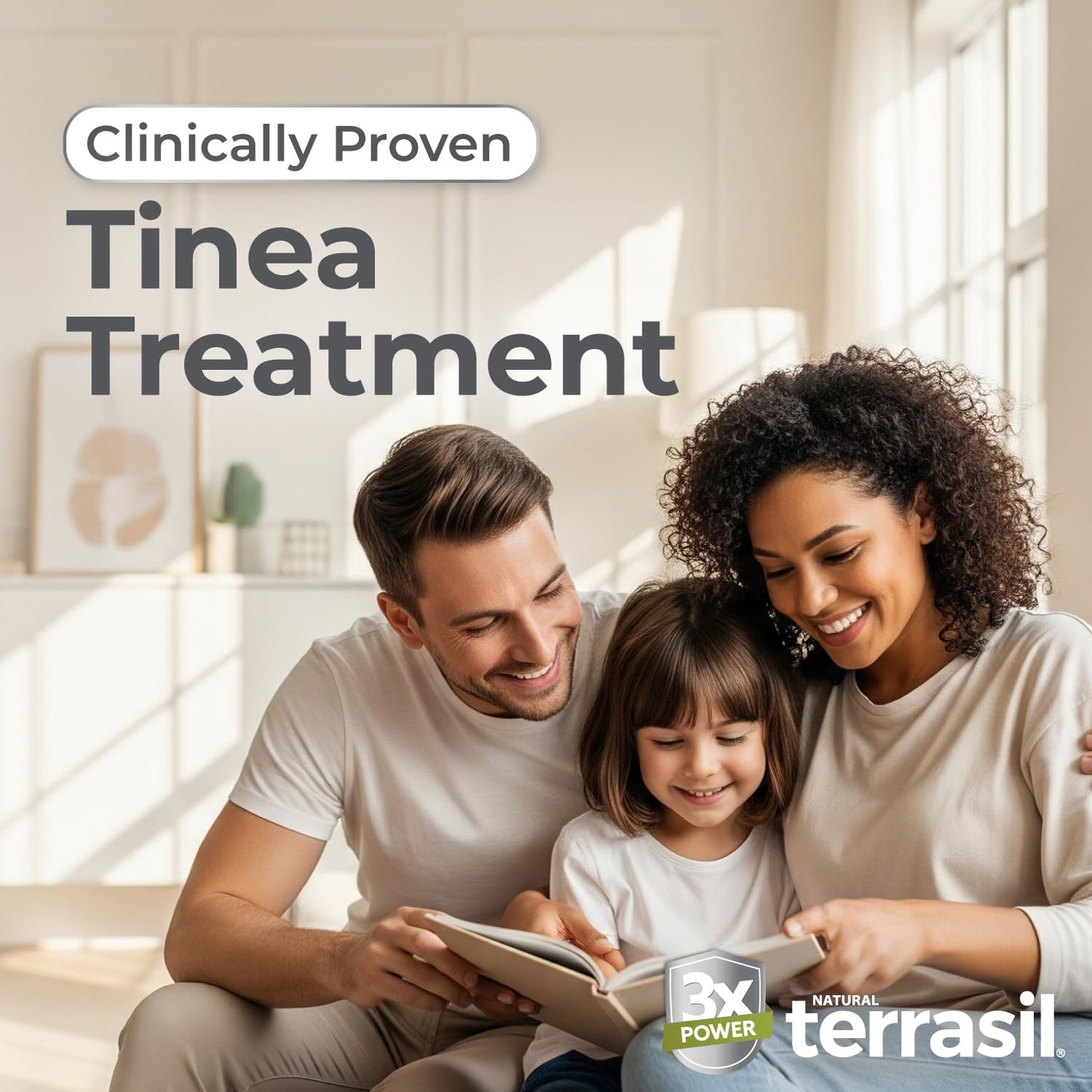 Terrasil Tinea Versicolor Cream Max Strength — 1% Clotrimazole, Antifungal (1 oz)