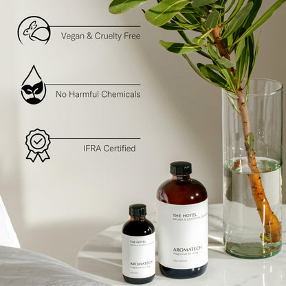 AromaTech The Hotel Essential Oil Blend — Luxury Hotel Inspired Aromatherapy for Ultrasonic Diffusers & Nebulizers (0.3 fl oz / 10 mL)