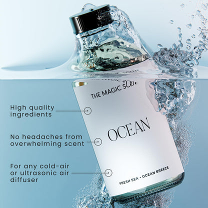 The Magic Scent Ocean Diffuser Oil - Luxury Hotel & Home Scents (8.5 fl oz / 250 mL)