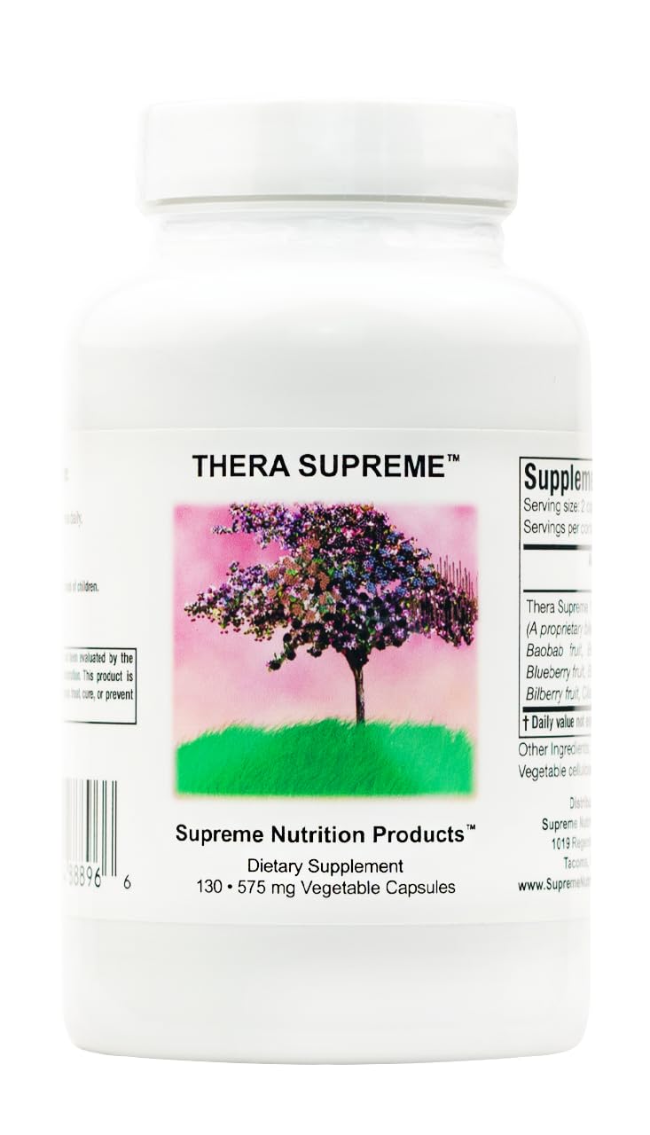 Supreme Nutrition Thera Supreme 130 Vegetarian Herbal Capsules